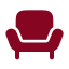 Ícone de poltrona